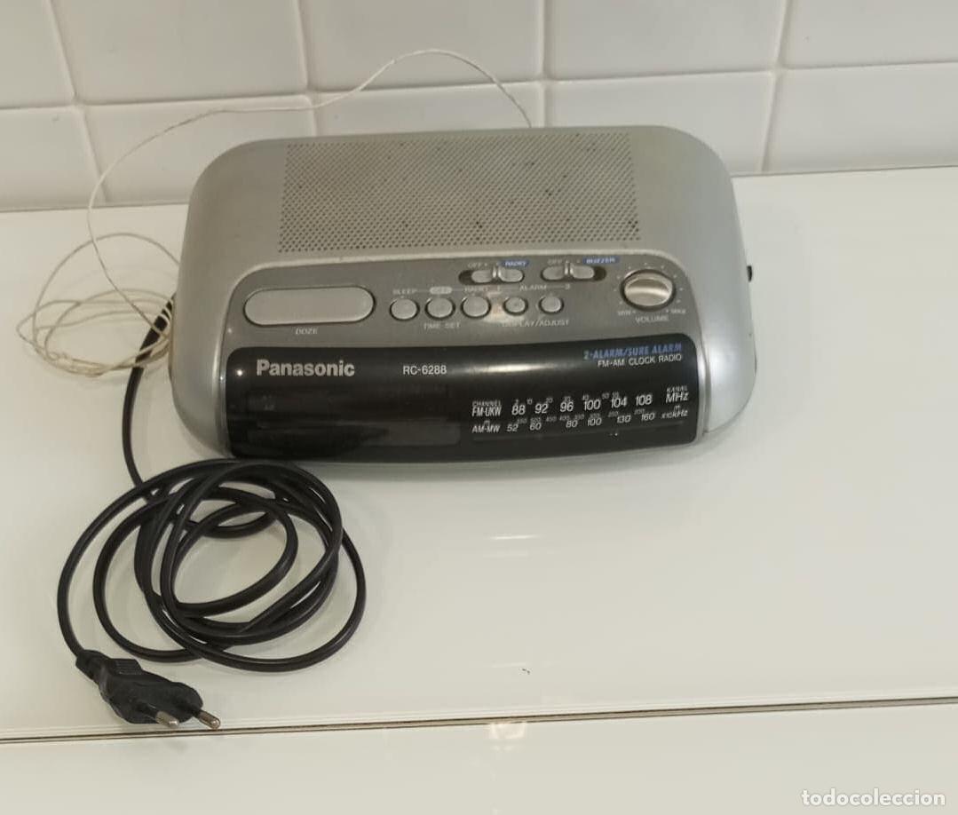 Despertadores antiguos: Radio Reloj Panasonic RC 6288 - Foto 1