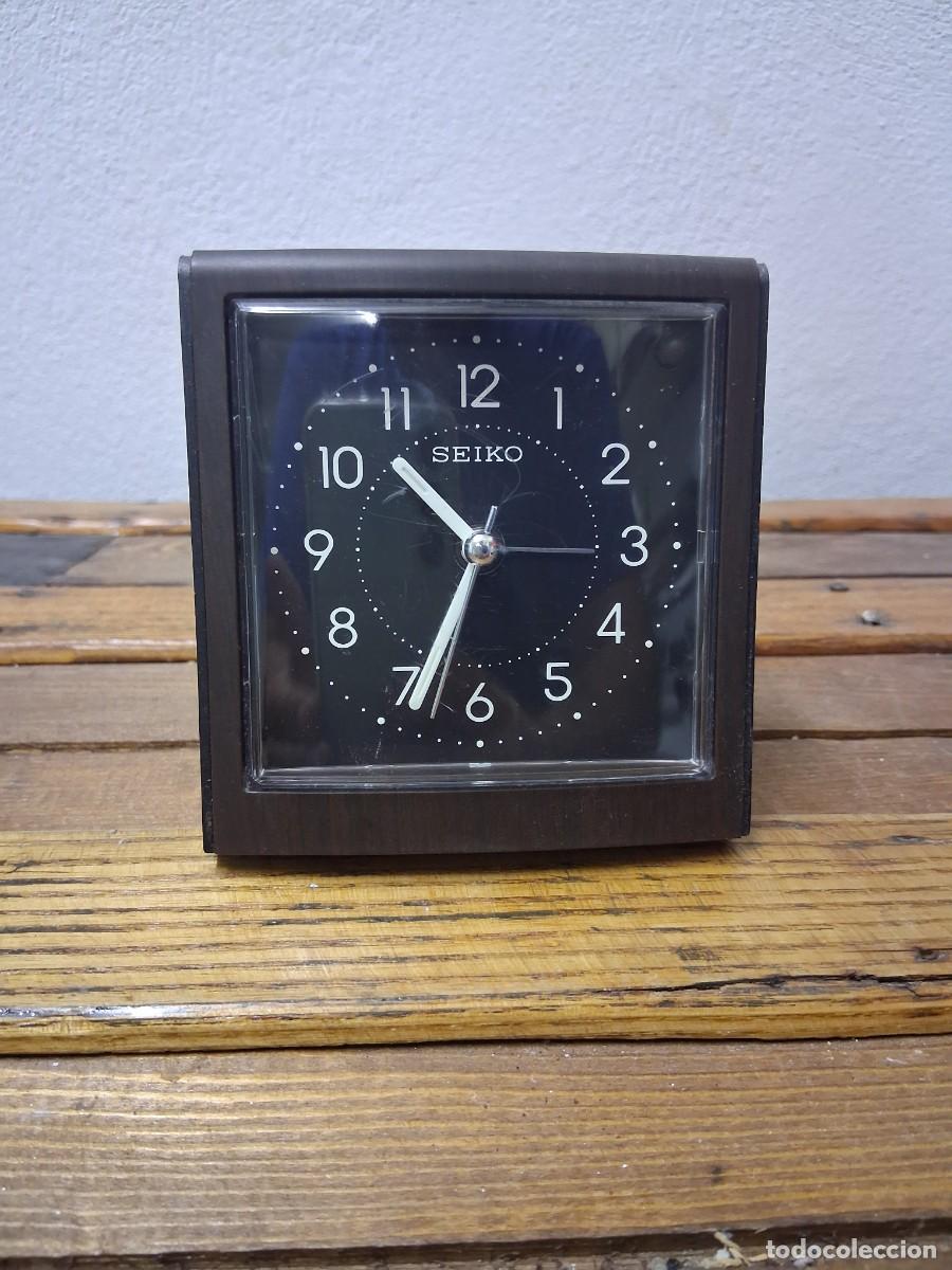 Despertadores antiguos: Reloj despertador Seiko - Foto 1