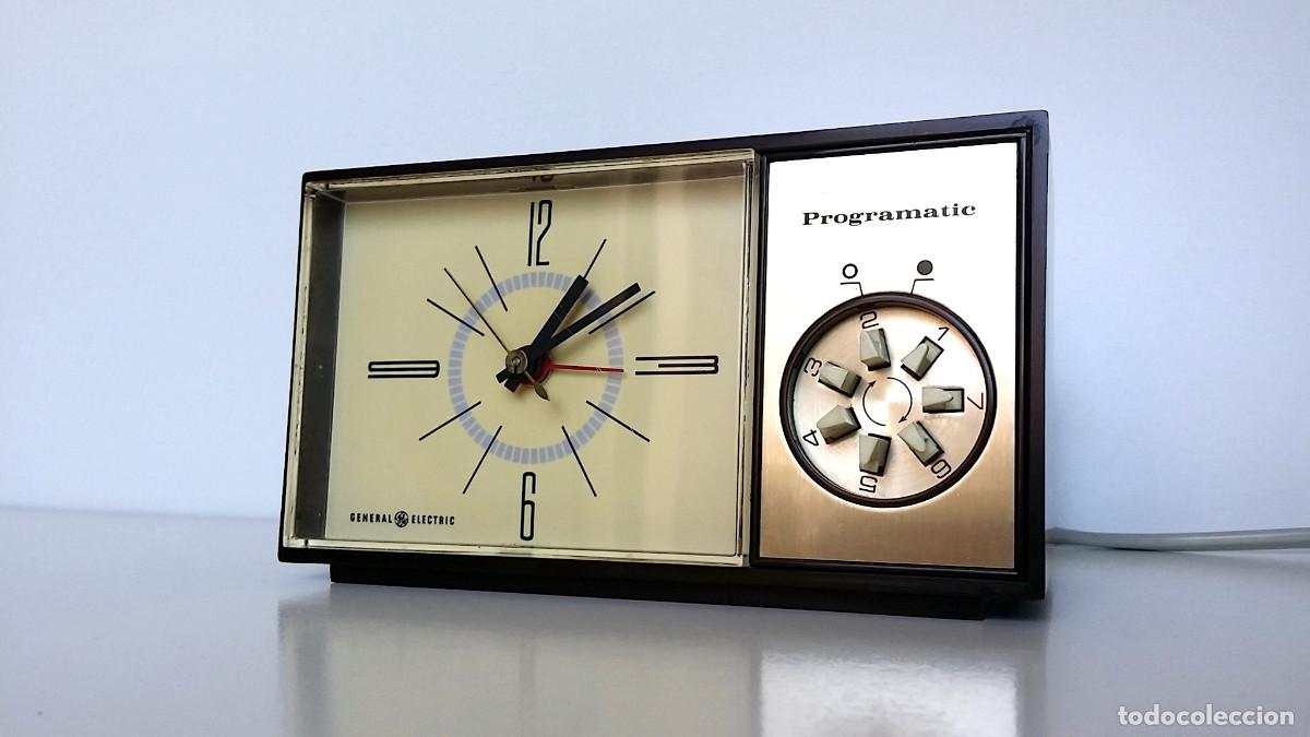 Despertadores antiguos: Despertador General Electric Programatic - Foto 1