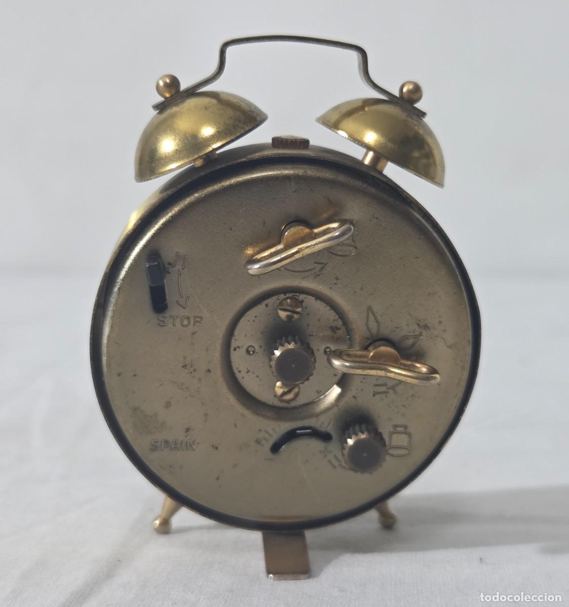 Despertadores antiguos: Reloj despertador JAZ, funcionando - Foto 7