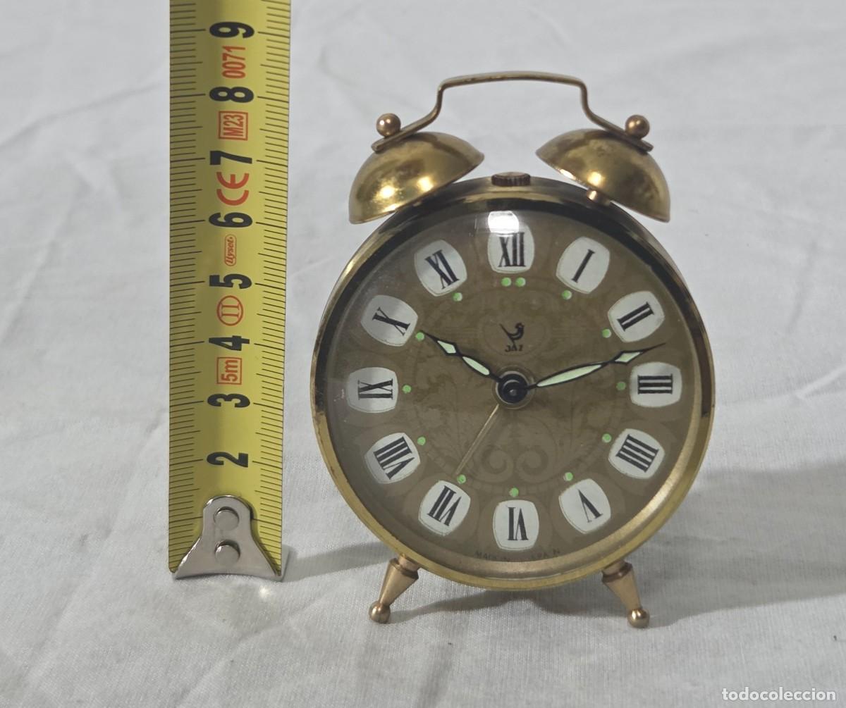 Despertadores antiguos: Reloj despertador JAZ, funcionando - Foto 14