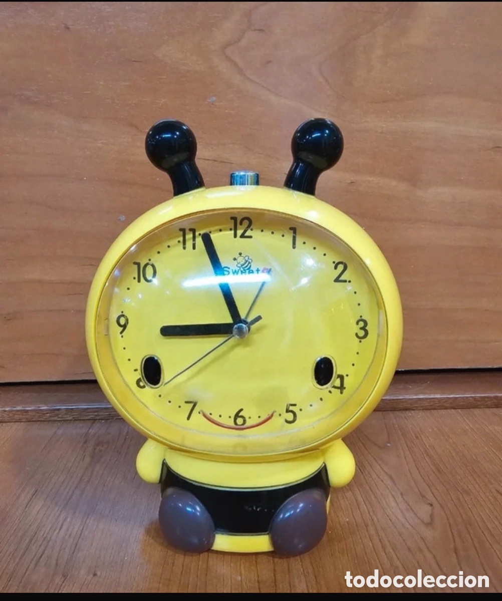 Despertadores antiguos: Reloj despertador abeja