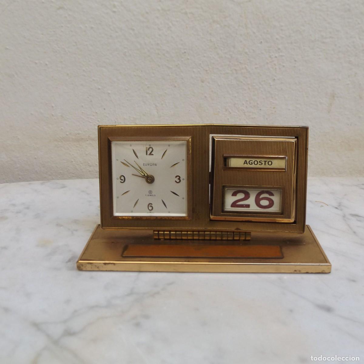 Despertadores antiguos: RELOJ DESPERTADOR DE ESCRITORIO - Foto 1