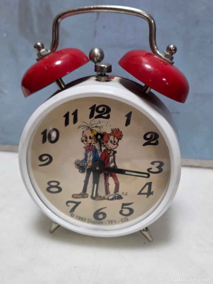 Despertadores antiguos: reloj despertador de cuerda