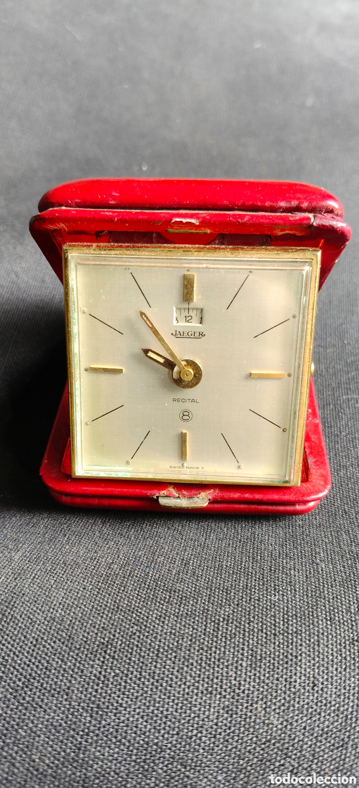 Despertadores antiguos: Reloj despertador JAEGER Recital 8