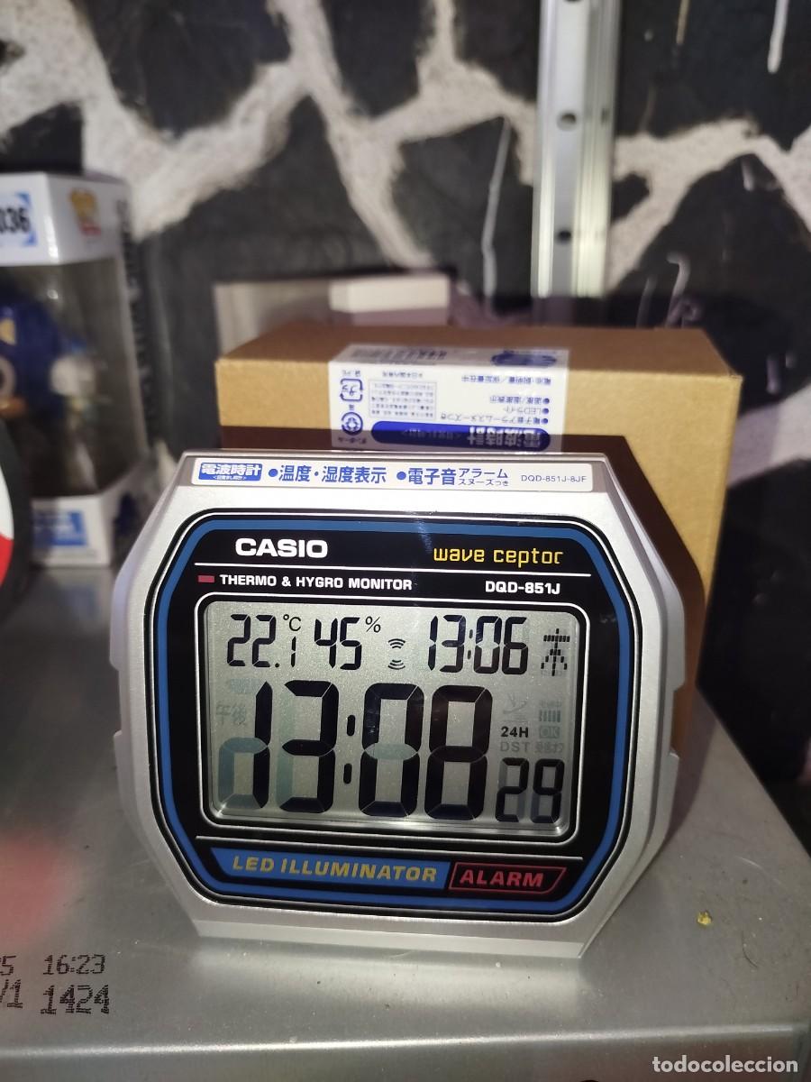 Despertadores antiguos: Casio Despertador DQD-851J Wave Ceptor