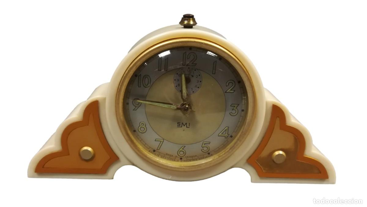 Despertadores antiguos: RELOJ DESPERTADOR ART DECO FRANCES