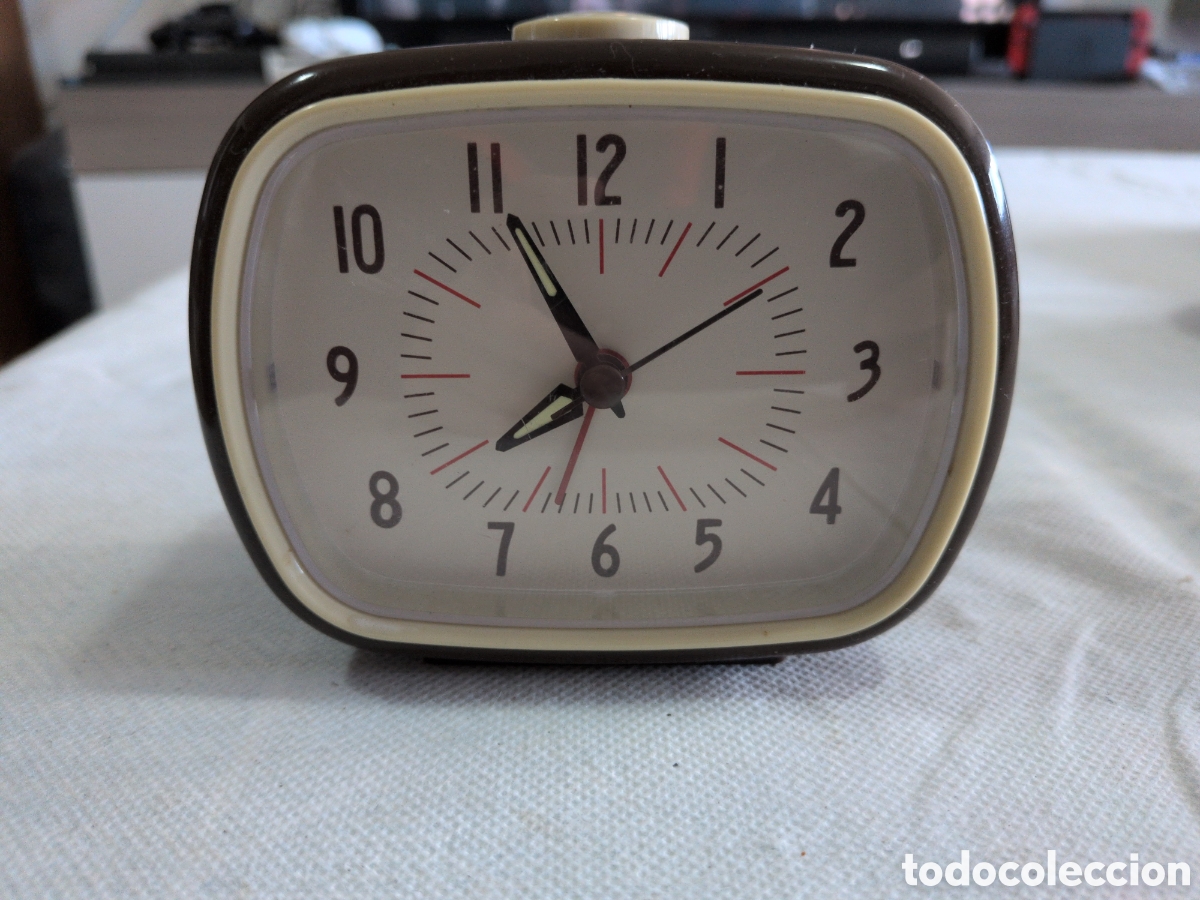 Despertadores antigos: Reloj despertador vintage