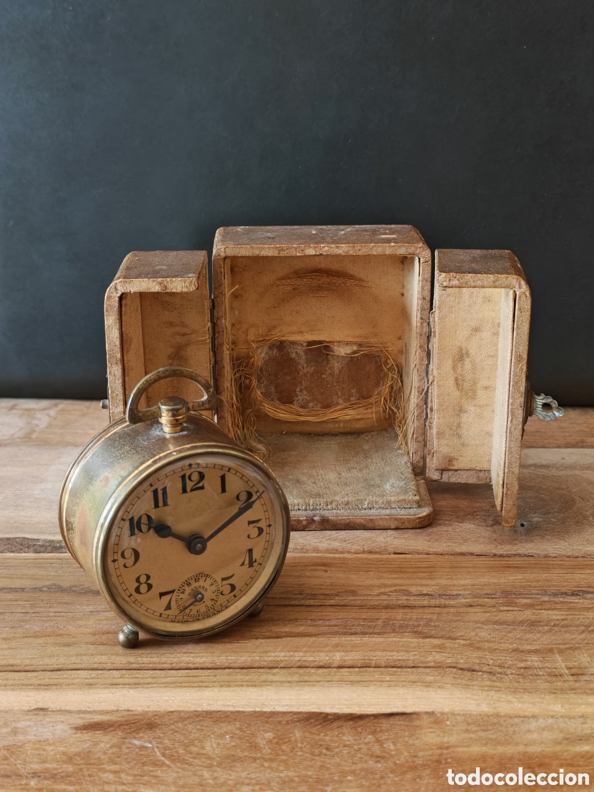 Despertadores antiguos: Reloj Bayard de oficial entreguerras - Foto 5