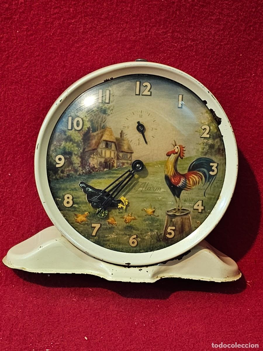 Despertadores antigos: RELOJ DESPERTADOR DE SOBREMESA VINTAGE SMITH