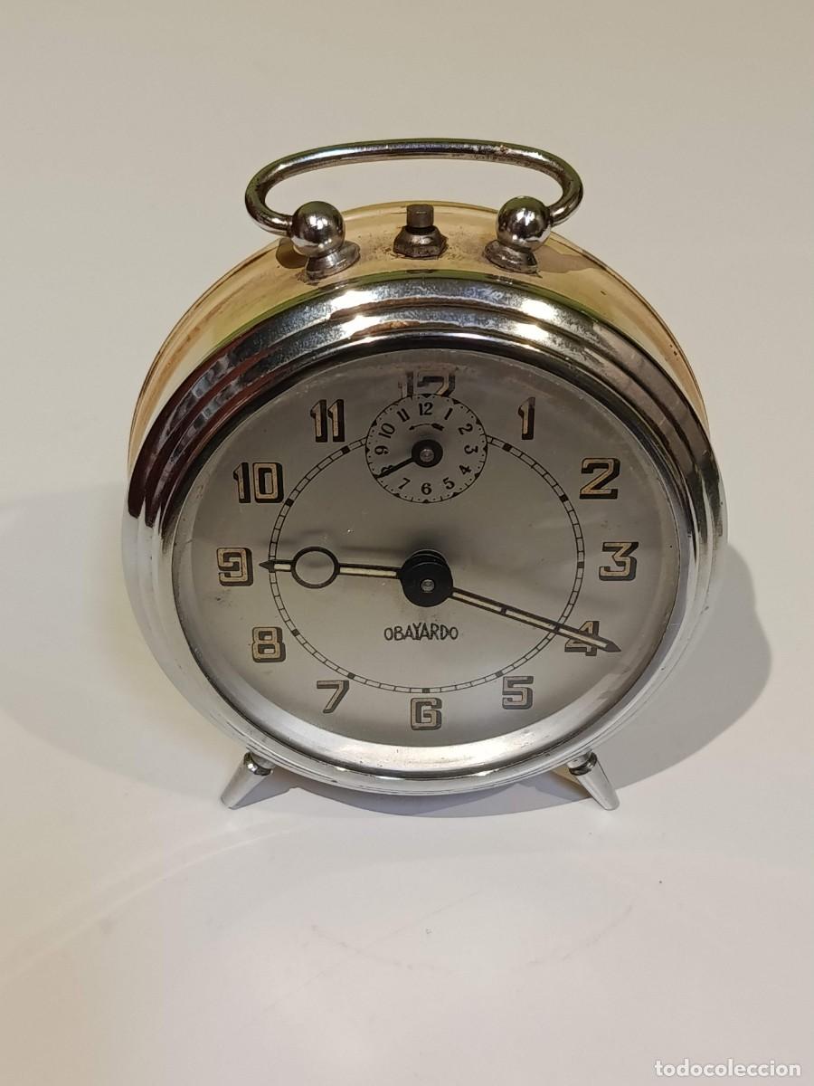 Despertadores antiguos: Antiguo reloj Obayardo