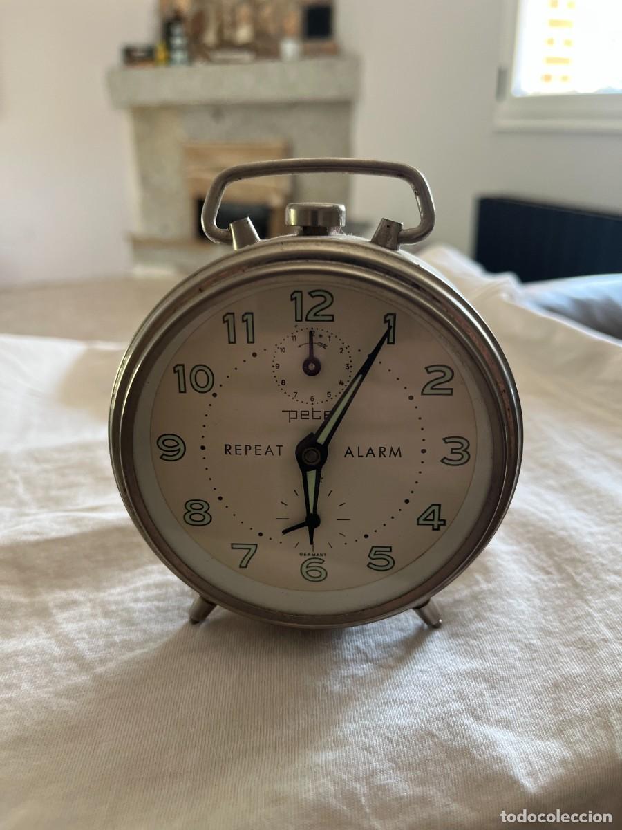 Despertadores antiguos: reloj despertador aleman