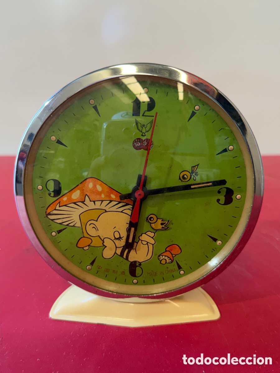 Despertadores antiguos: Despertador Vintage Infantil A&ntilde;os 70