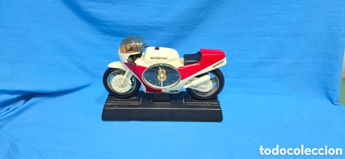 Despertadores antiguos: MOTO DESPERTADOR SR850 . FUNCIONA . SONIDO MOTOR