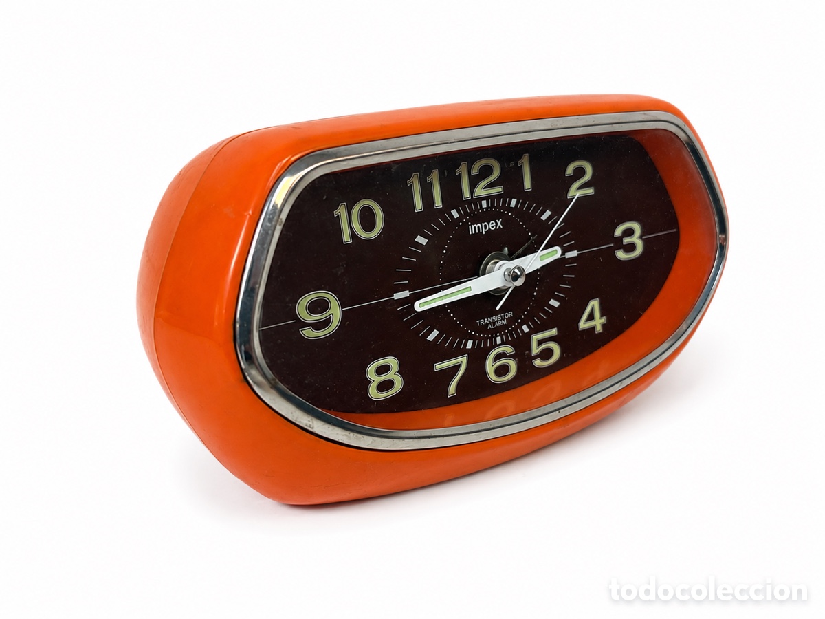 Despertadores antiguos: Reloj despertador Impex Jap&oacute;n 1970&rsquo;s