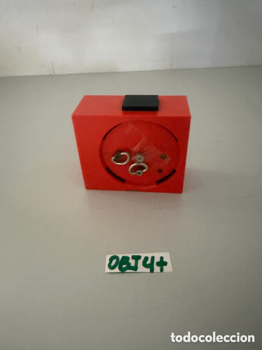 Despertadores antiguos: RELOJ DESPERTADOR &ldquo;EMES QUADRO&rdquo; - Foto 2