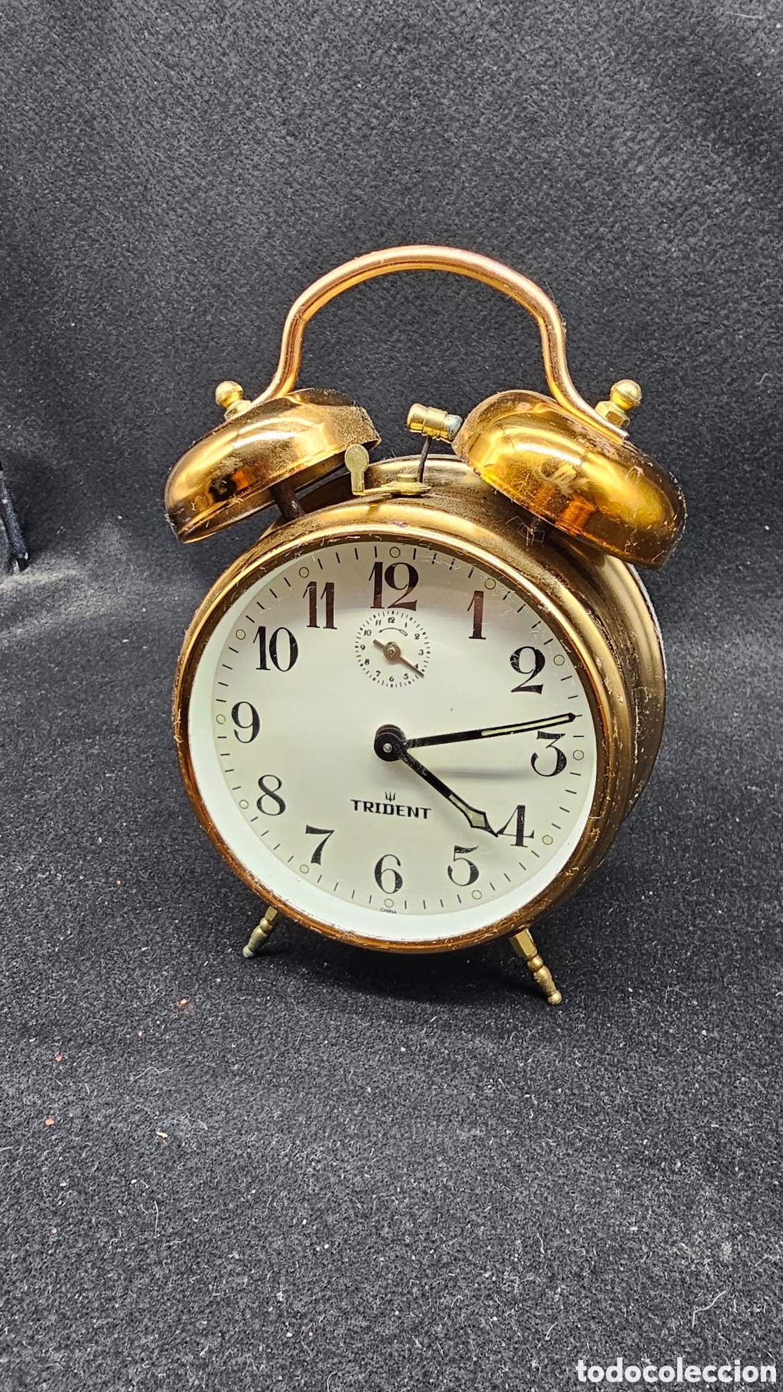 Despertadores antiguos: Reloj despertador a cuerda