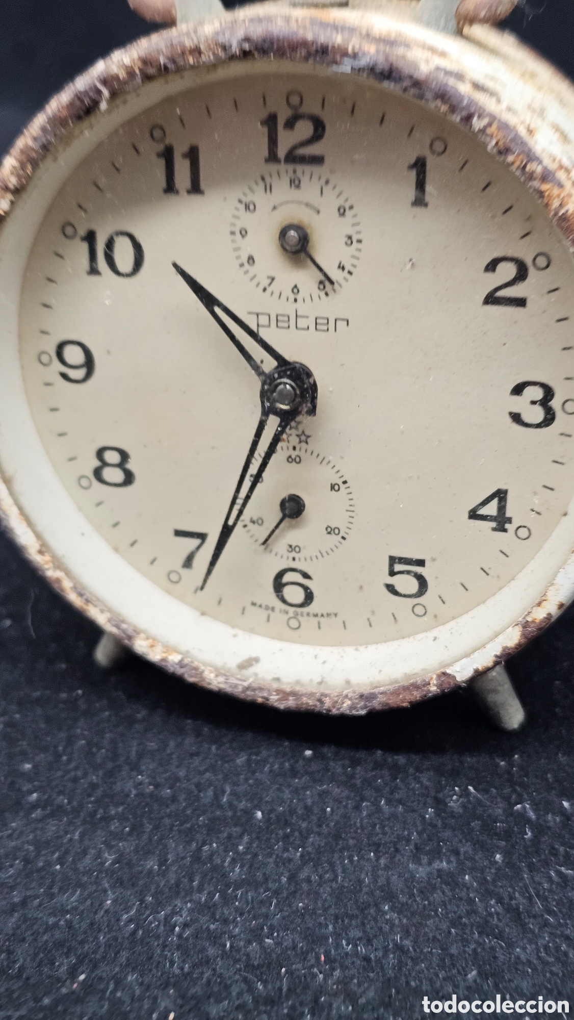 Despertadores antiguos: Antiguo reloj despertador para restaurar