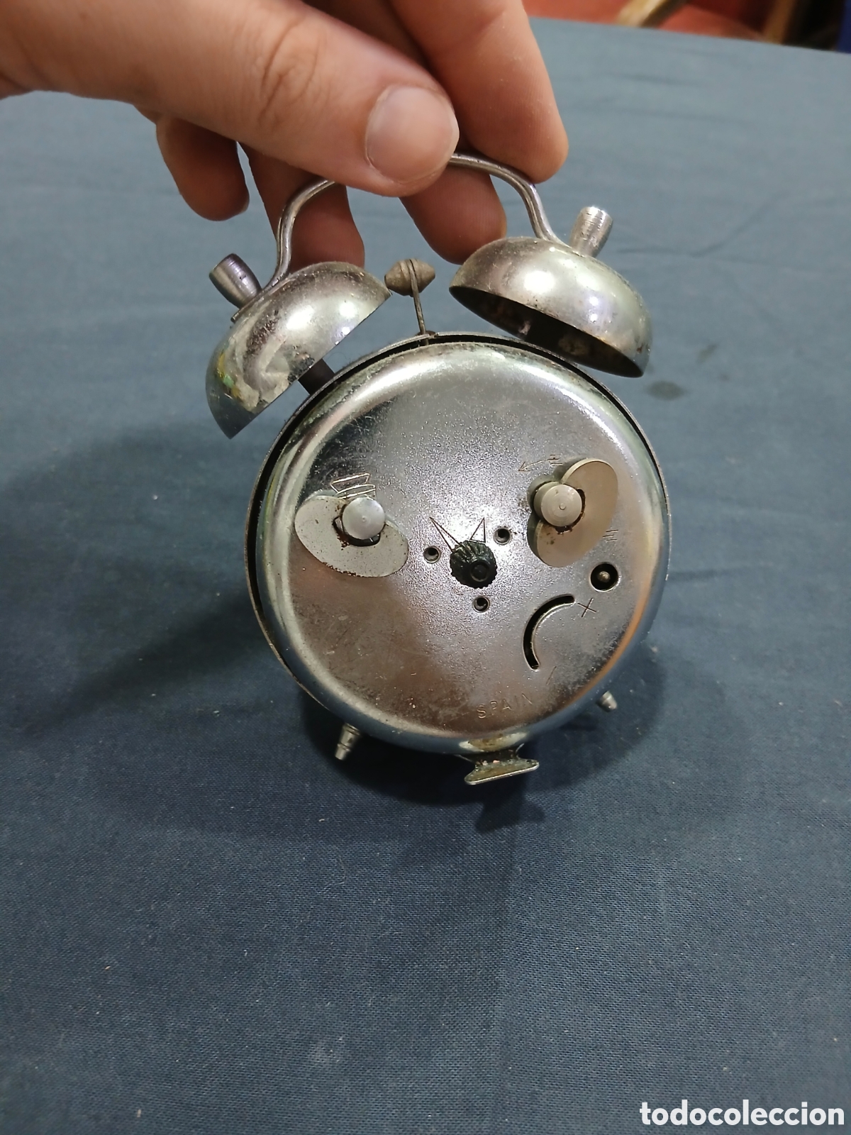 Despertadores antiguos: Reloj despertador Micro. (L134) - Foto 4