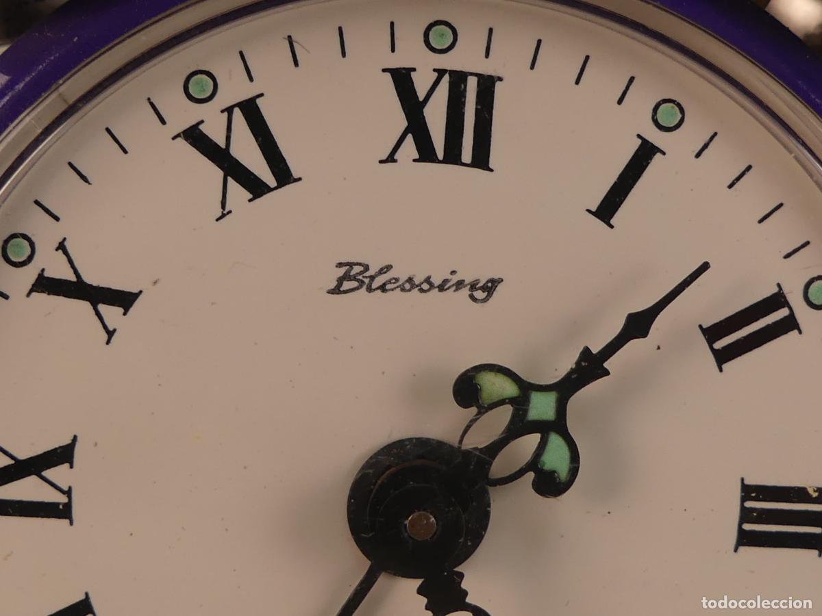 Despertadores antiguos: RELOJ DESPERTADOR MARCA BLESSING - Foto 2