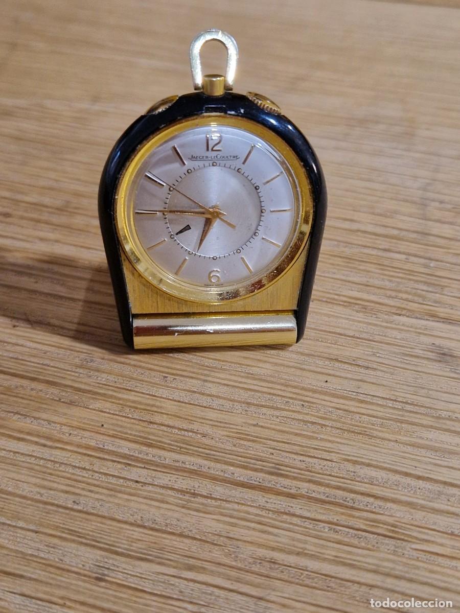 Despertadores antiguos: Reloj despertador de viaje JAEGER-LECOULTRE