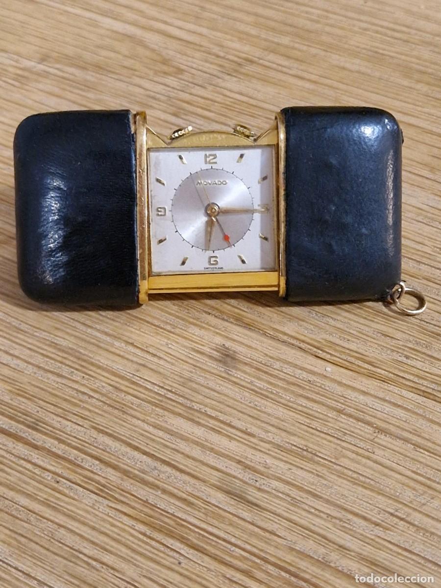 Despertadores antiguos: RELOJ DESPERTADOR DE VIAJE MARCA MOVADO ERMETO MODELO ERMETOPHON