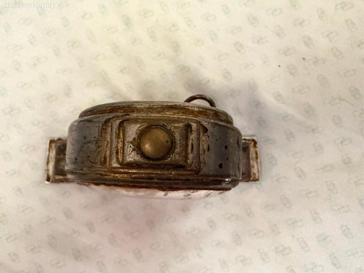 Despertadores antiguos: Reloj despertador de mesita oris - Foto 2