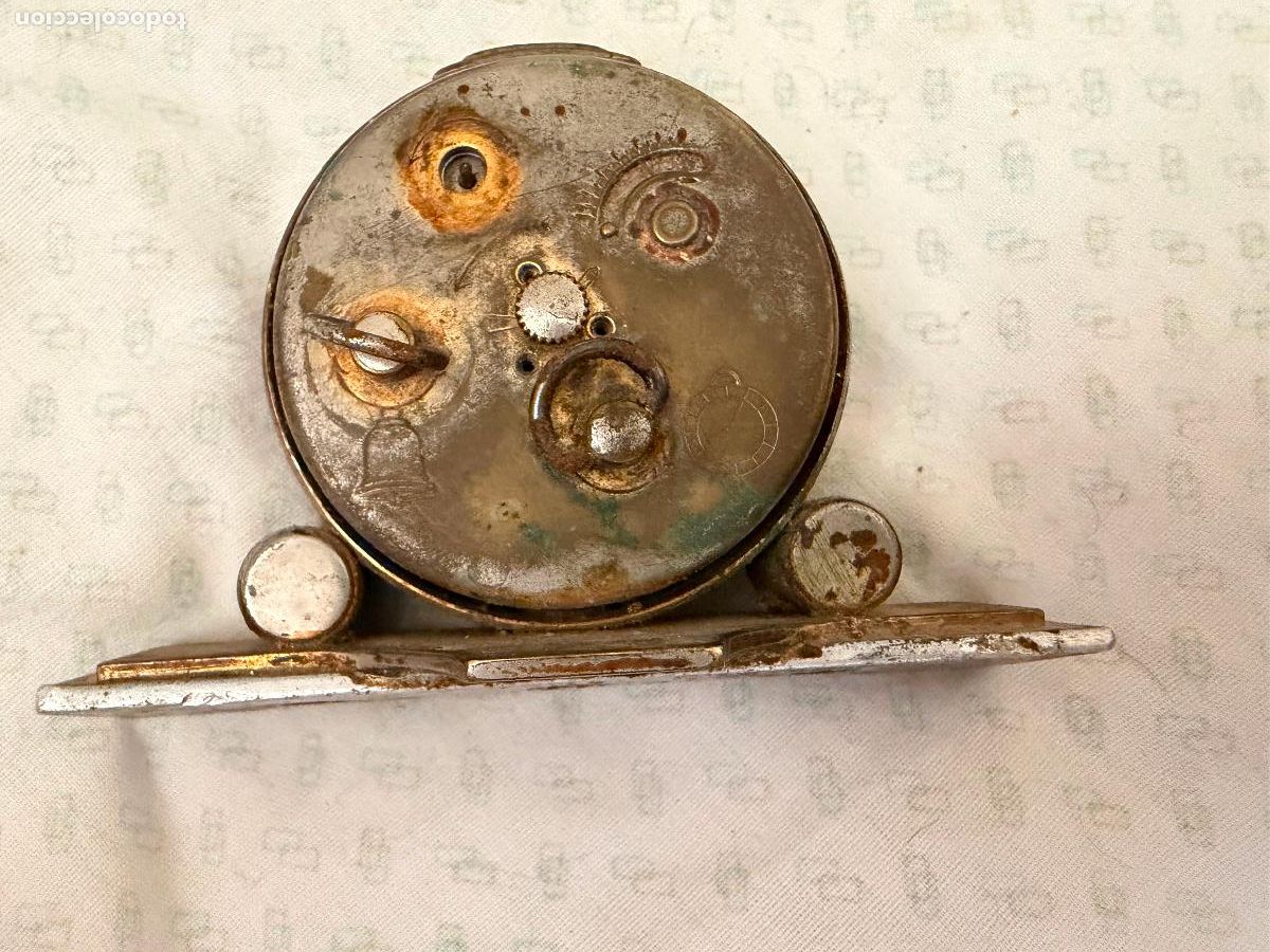 Despertadores antiguos: Reloj despertador de mesita oris - Foto 3