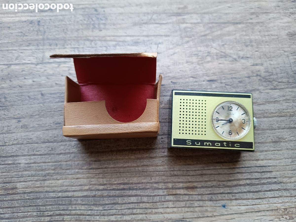 Despertadores antiguos: RELOJ DESPERTADOR - SUMATIC RUHLA - GERMANY - NO FUNCIONA