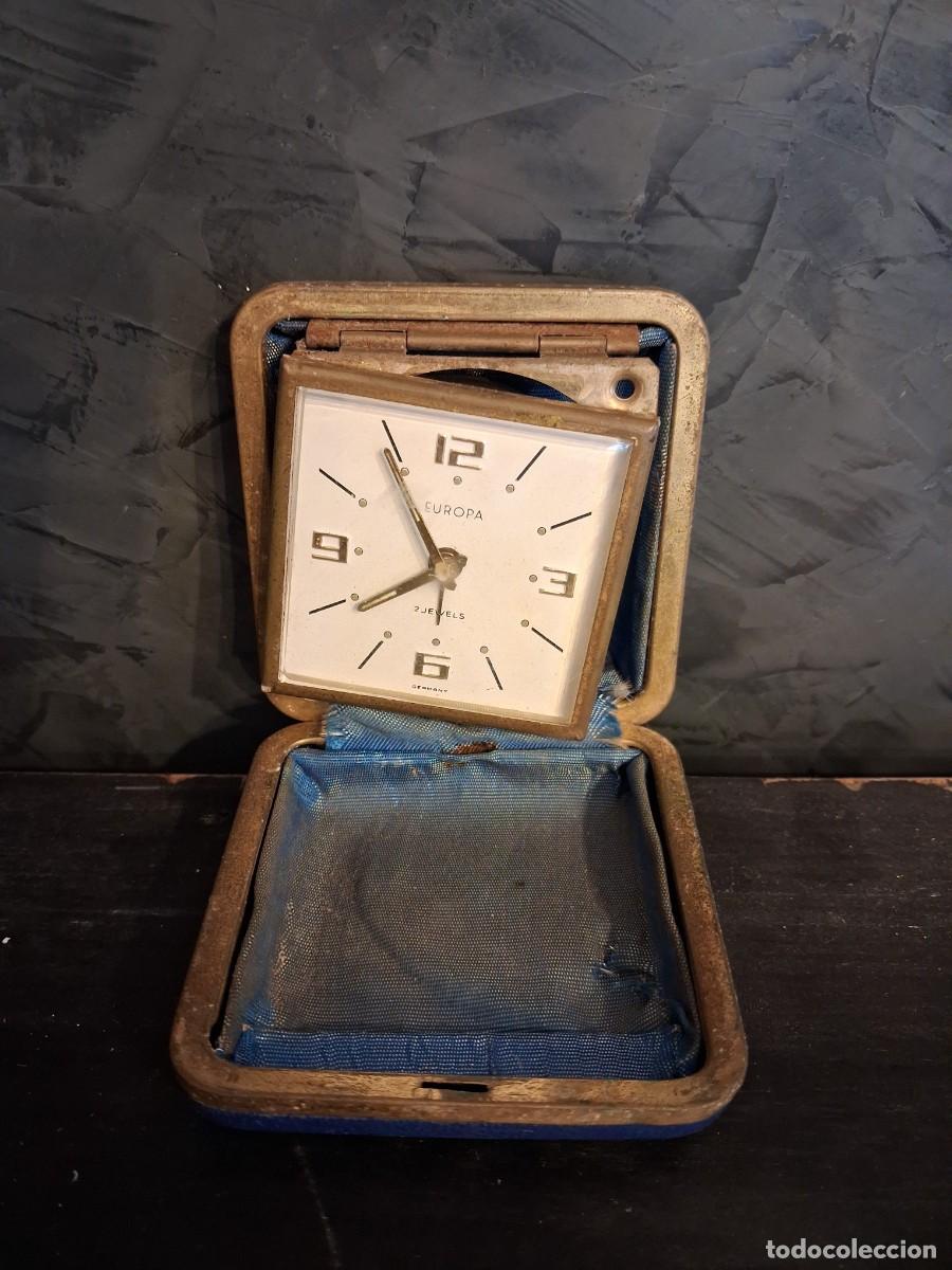 Despertadores antiguos: RELOJ DESPERTADOR BOLSILLO EUROPA