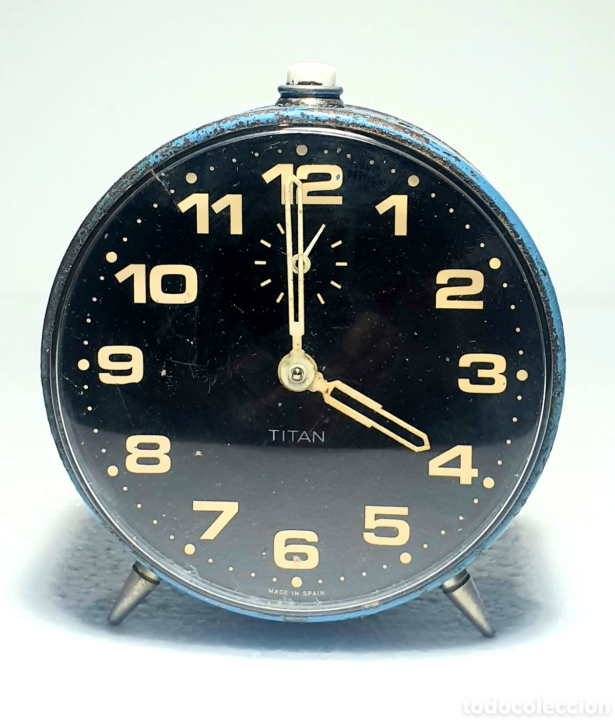 Despertadores antiguos: RELOJ DESPERTADOR TITAN *** MADE IN SPAIN