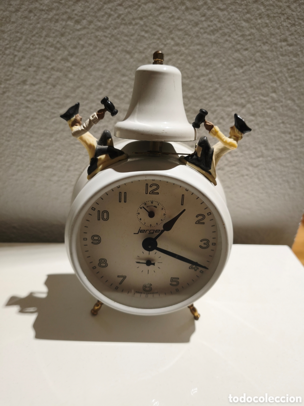 Despertadores antiguos: RELOJ DESPERTADOR JERGER BUSY BOY
