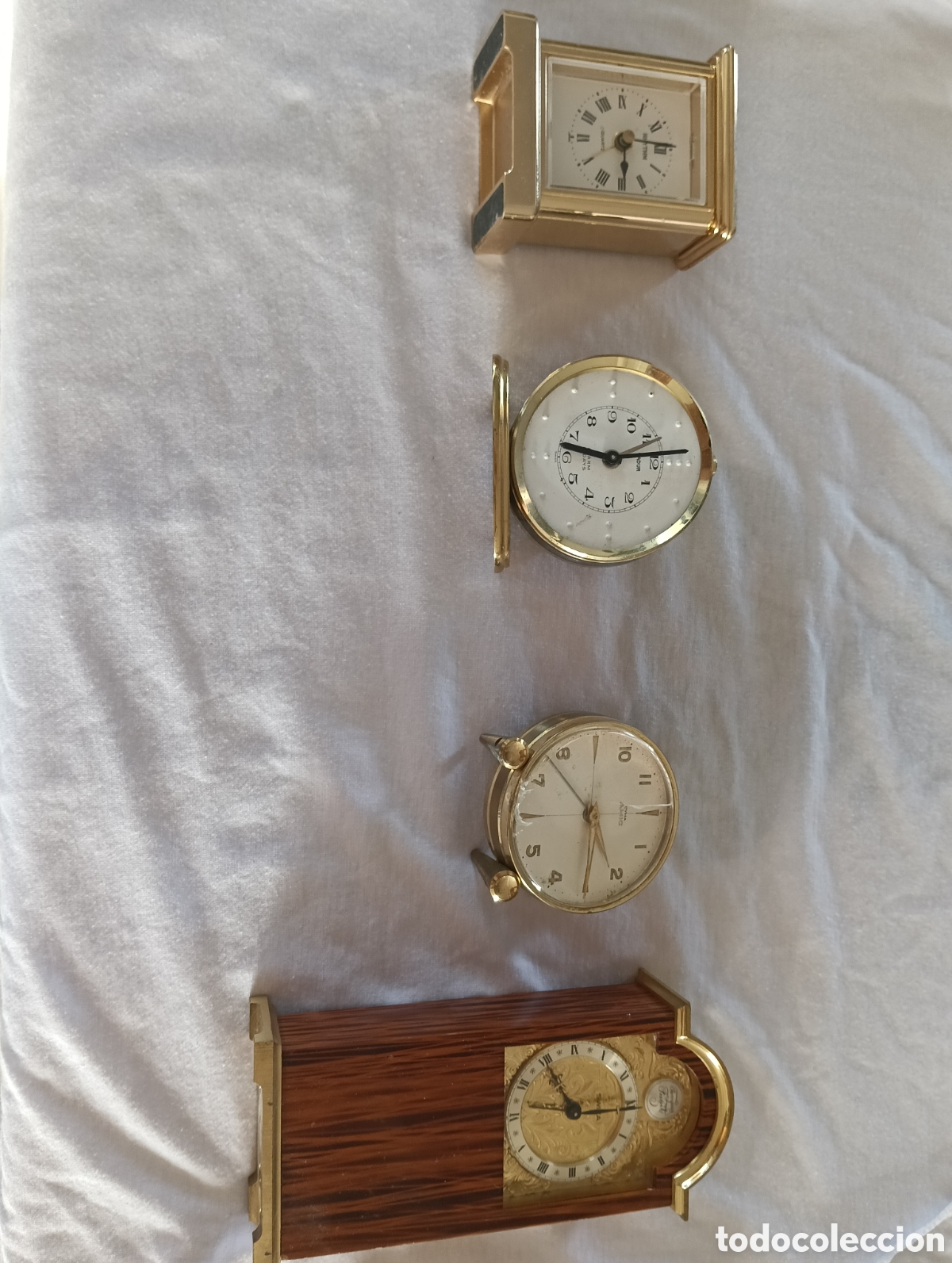 Despertadores antiguos: Lote de relojes despertador