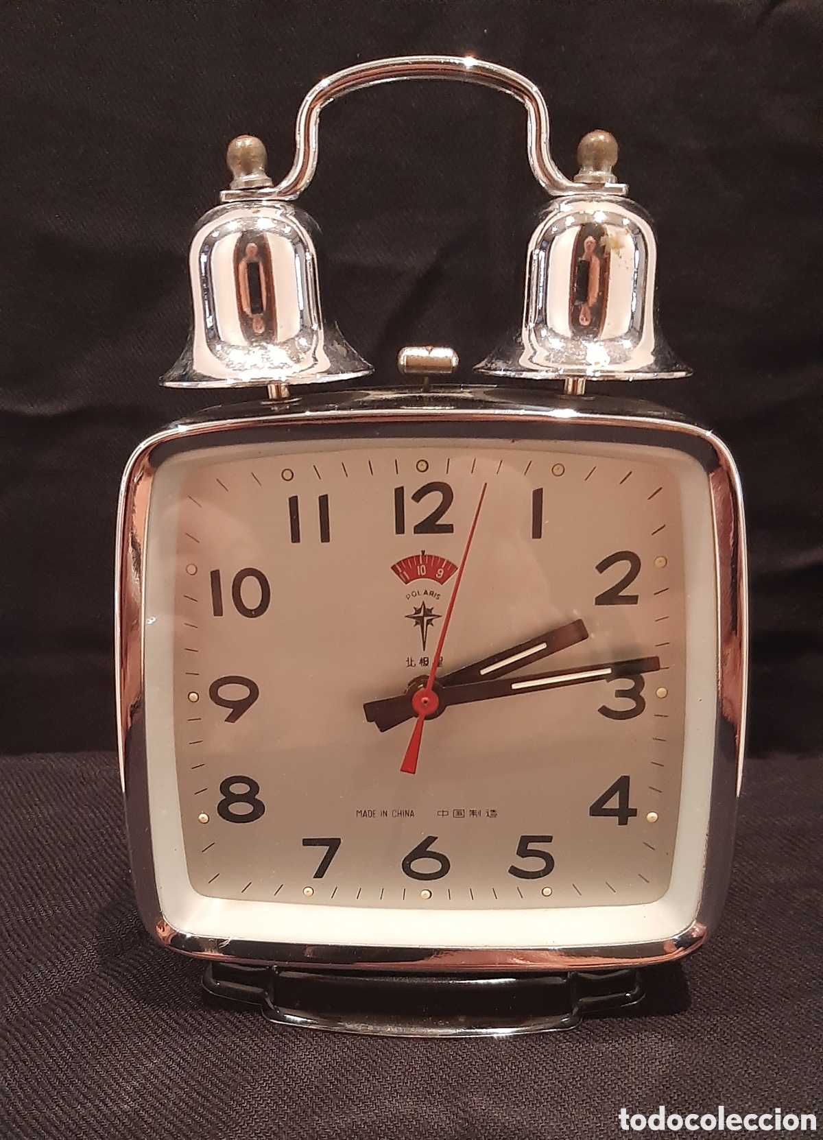 Despertadores antiguos: Reloj despertador vintage Polaris
