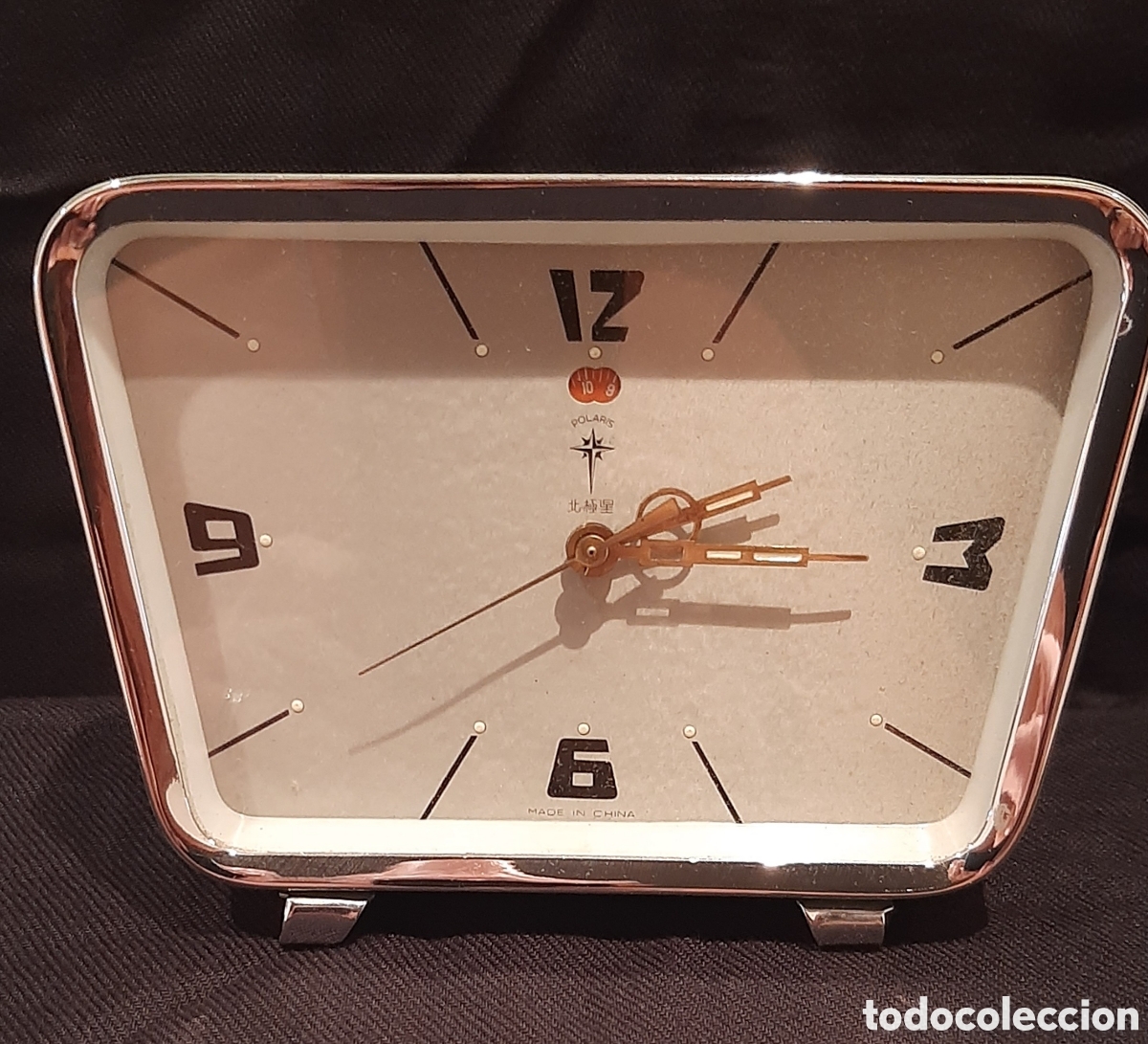 Despertadores antiguos: Reloj despertador vintage Polaris