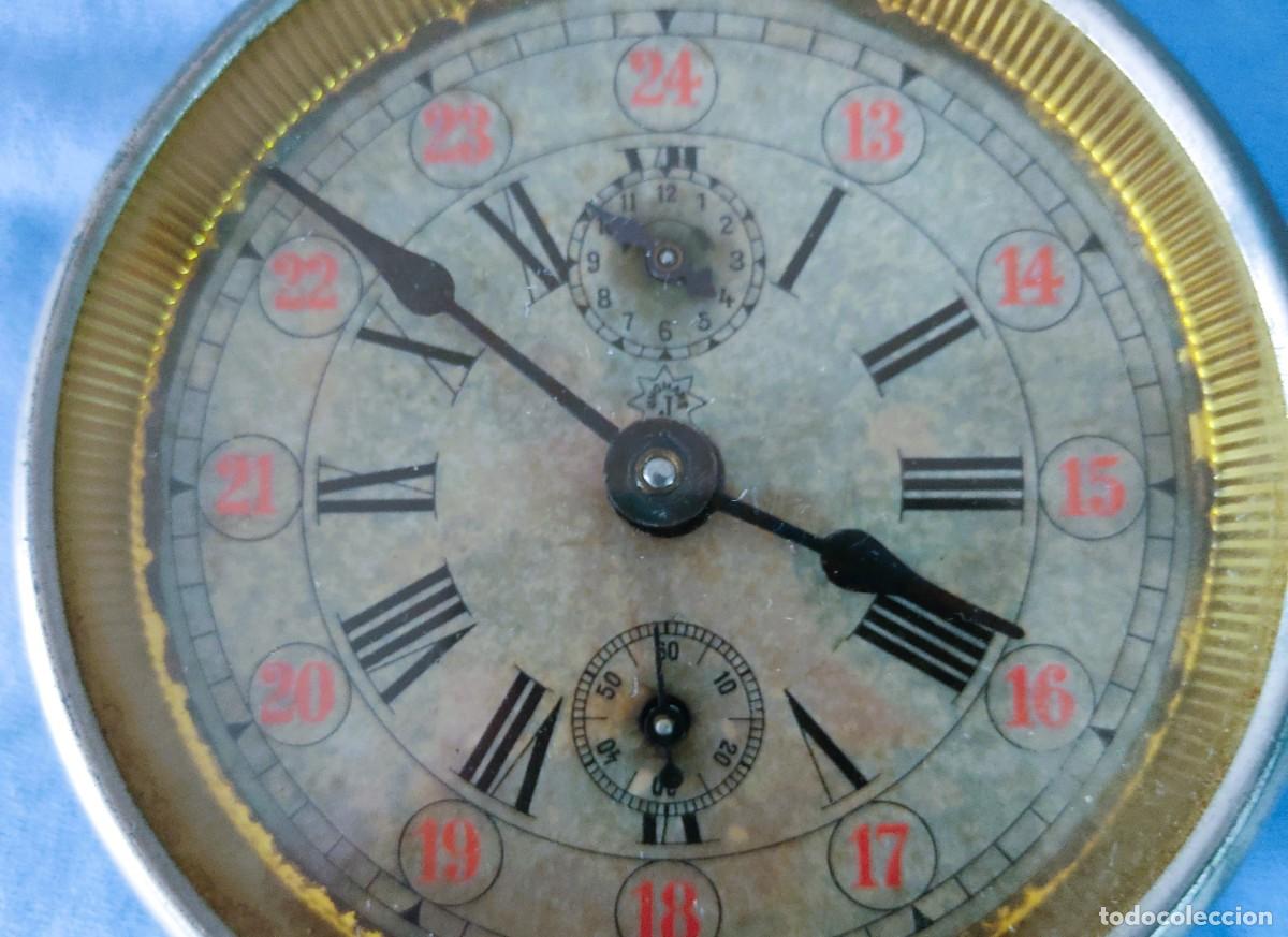 Despertadores antiguos: ANTIGUO RELOJ DESPERTADOR JUNGHANS - Foto 3
