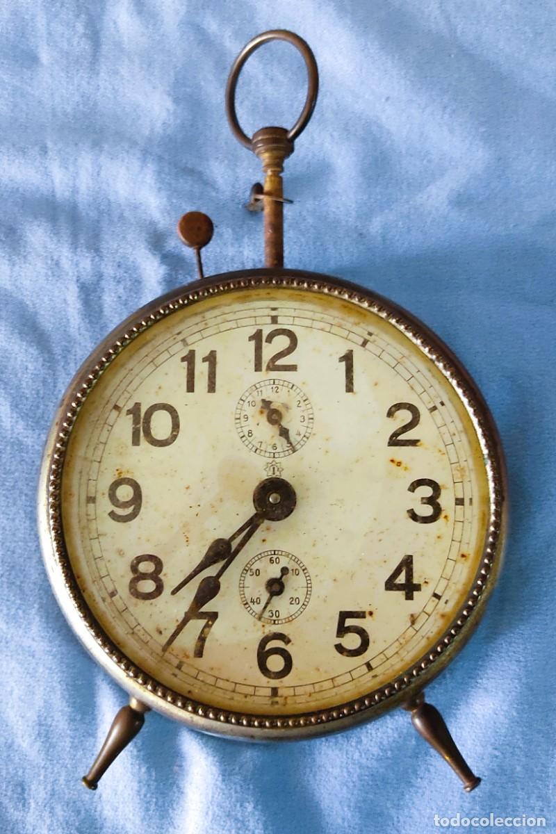 Despertadores antiguos: ANTIGUO RELOJ DESPERTADOR JUNGHANS MODELO 2 - Foto 3