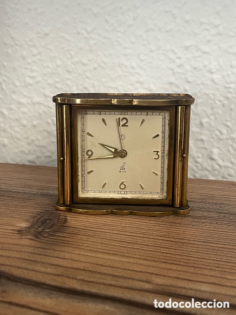 R&eacute;veils anciens: Reloj Despertador JAZ DE LUXE - a&ntilde;os 50