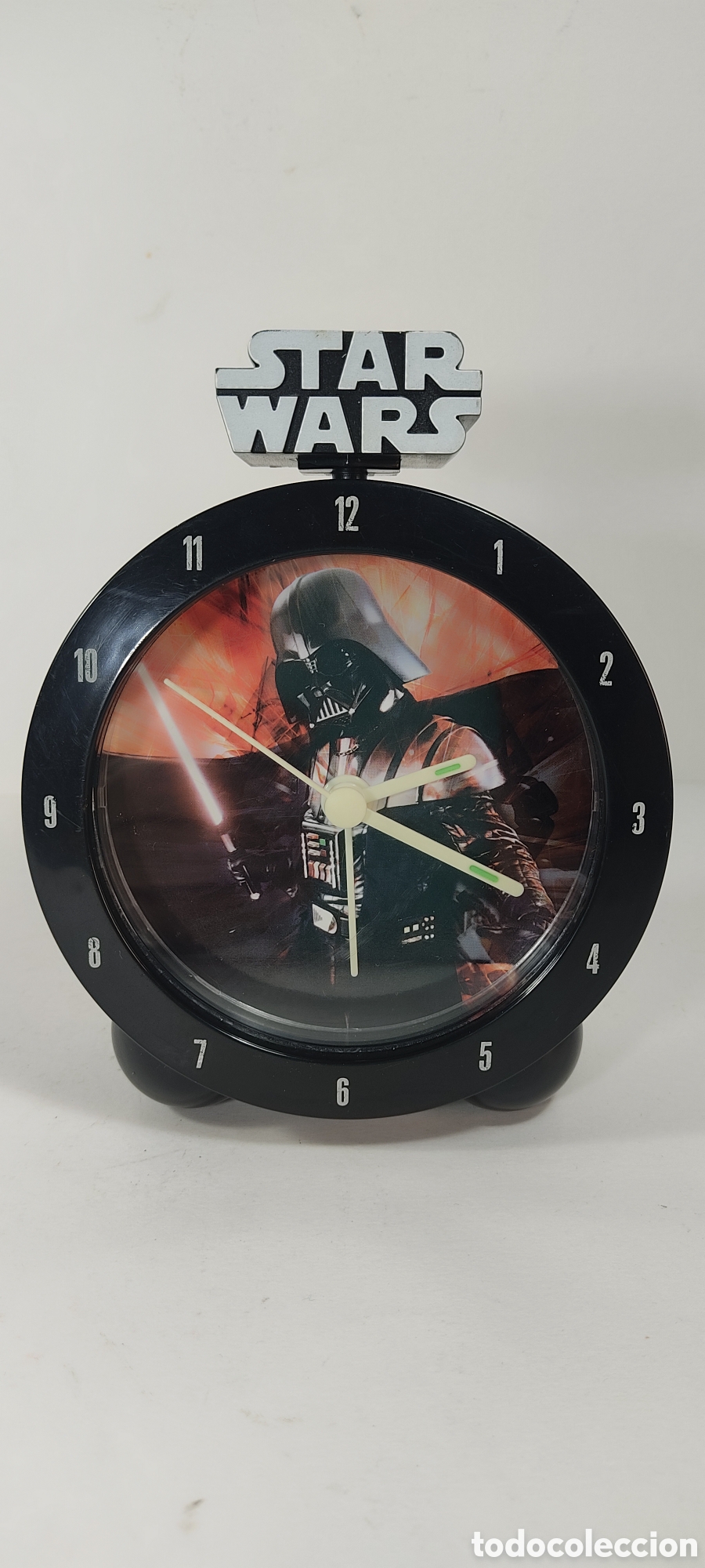 Despertadores antiguos: RELOJ DESPERTADOR DARTH VADER, STAR WARS. FUNCIONA - Foto 2