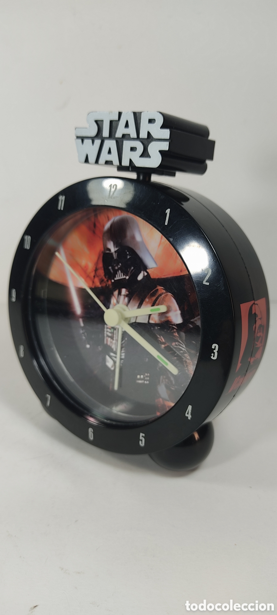Despertadores antiguos: RELOJ DESPERTADOR DARTH VADER, STAR WARS. FUNCIONA - Foto 10