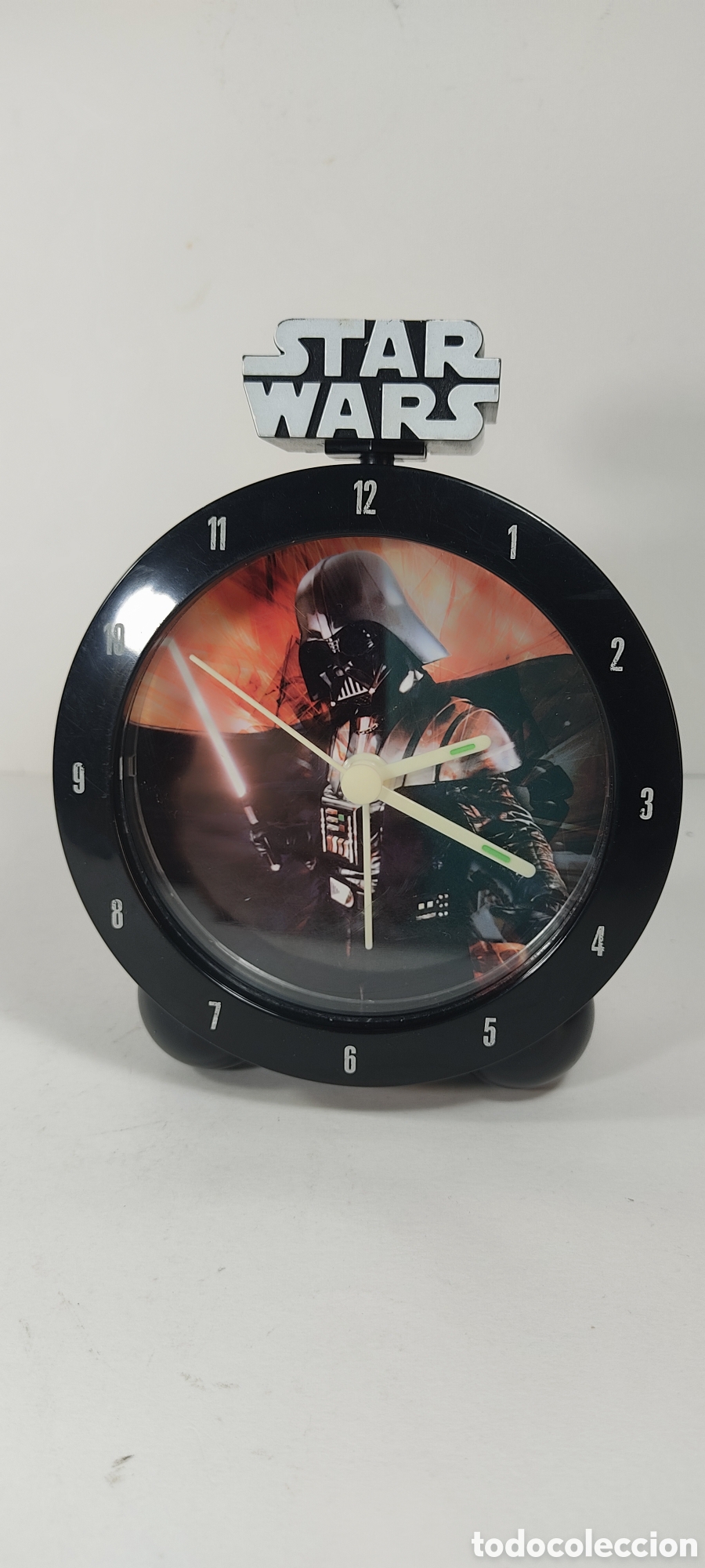 Despertadores antiguos: RELOJ DESPERTADOR DARTH VADER, STAR WARS. FUNCIONA - Foto 11