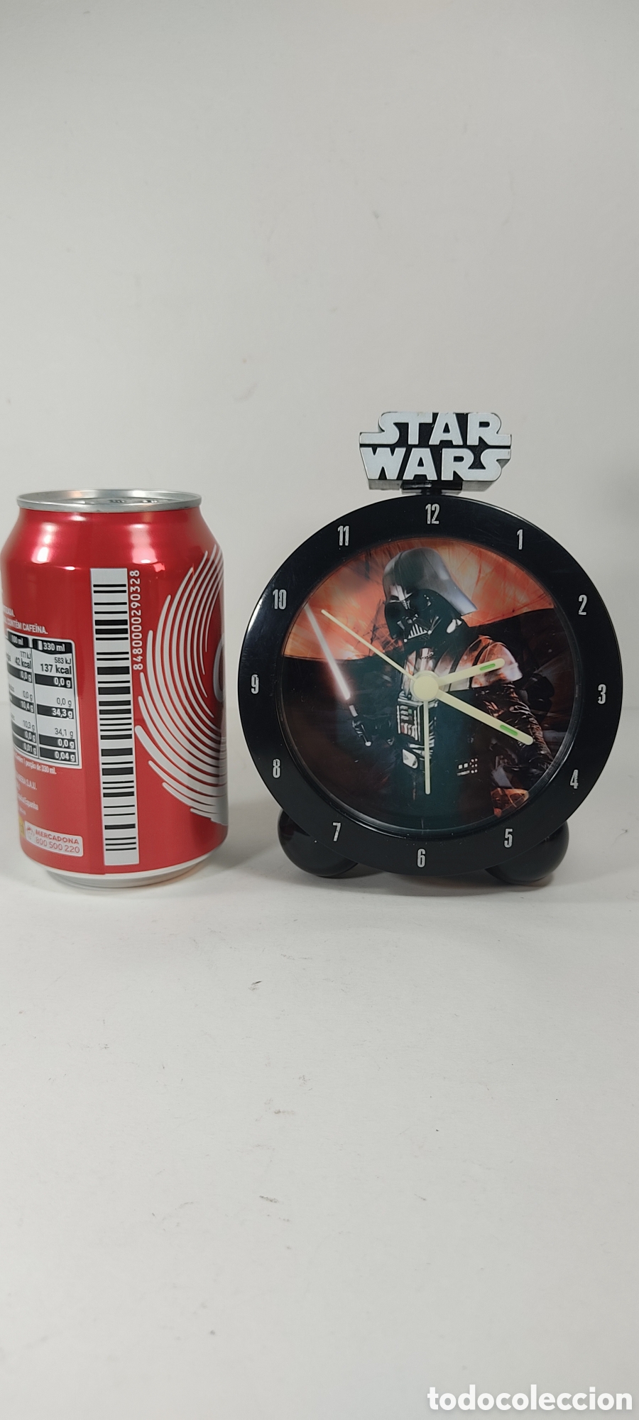 Despertadores antiguos: RELOJ DESPERTADOR DARTH VADER, STAR WARS. FUNCIONA - Foto 15
