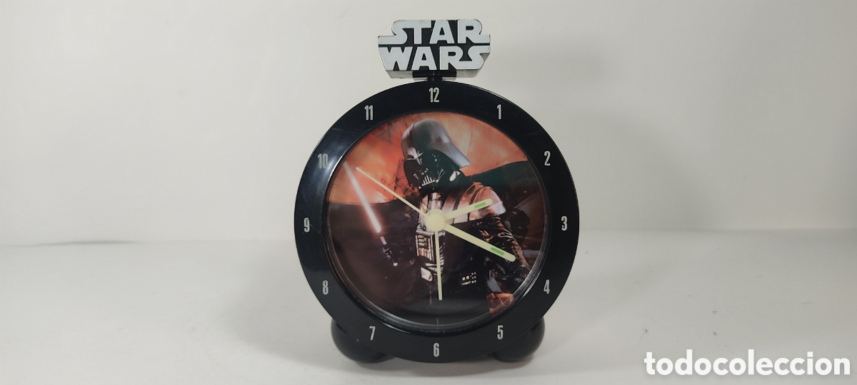 Despertadores antiguos: RELOJ DESPERTADOR DARTH VADER, STAR WARS. FUNCIONA