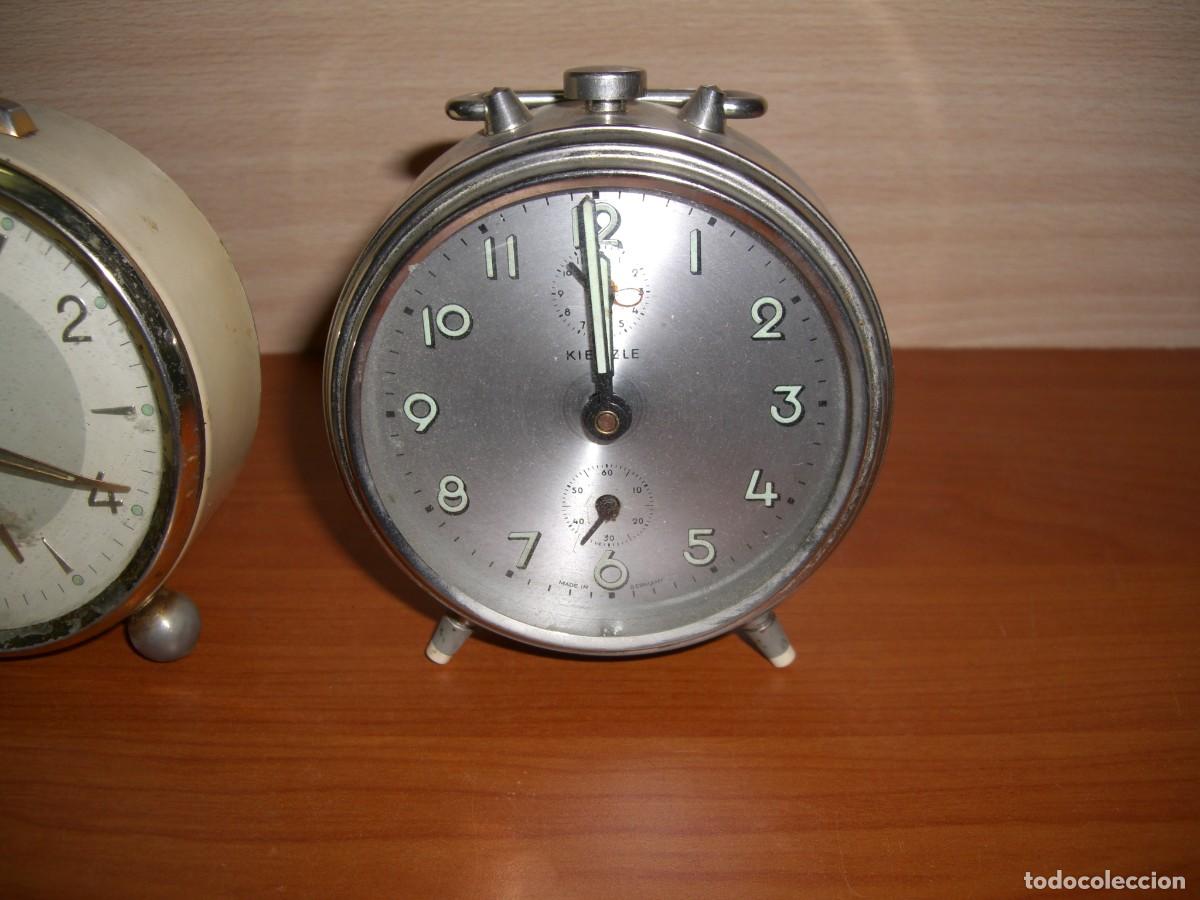 Despertadores antiguos: LOTE RELOJES DESPERTADORES - Foto 2