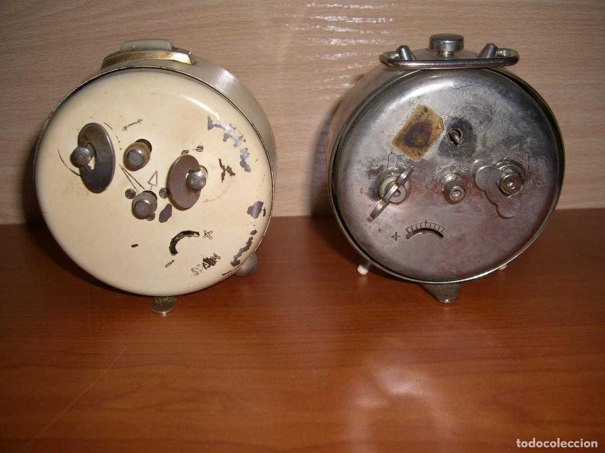 Despertadores antiguos: LOTE RELOJES DESPERTADORES - Foto 5