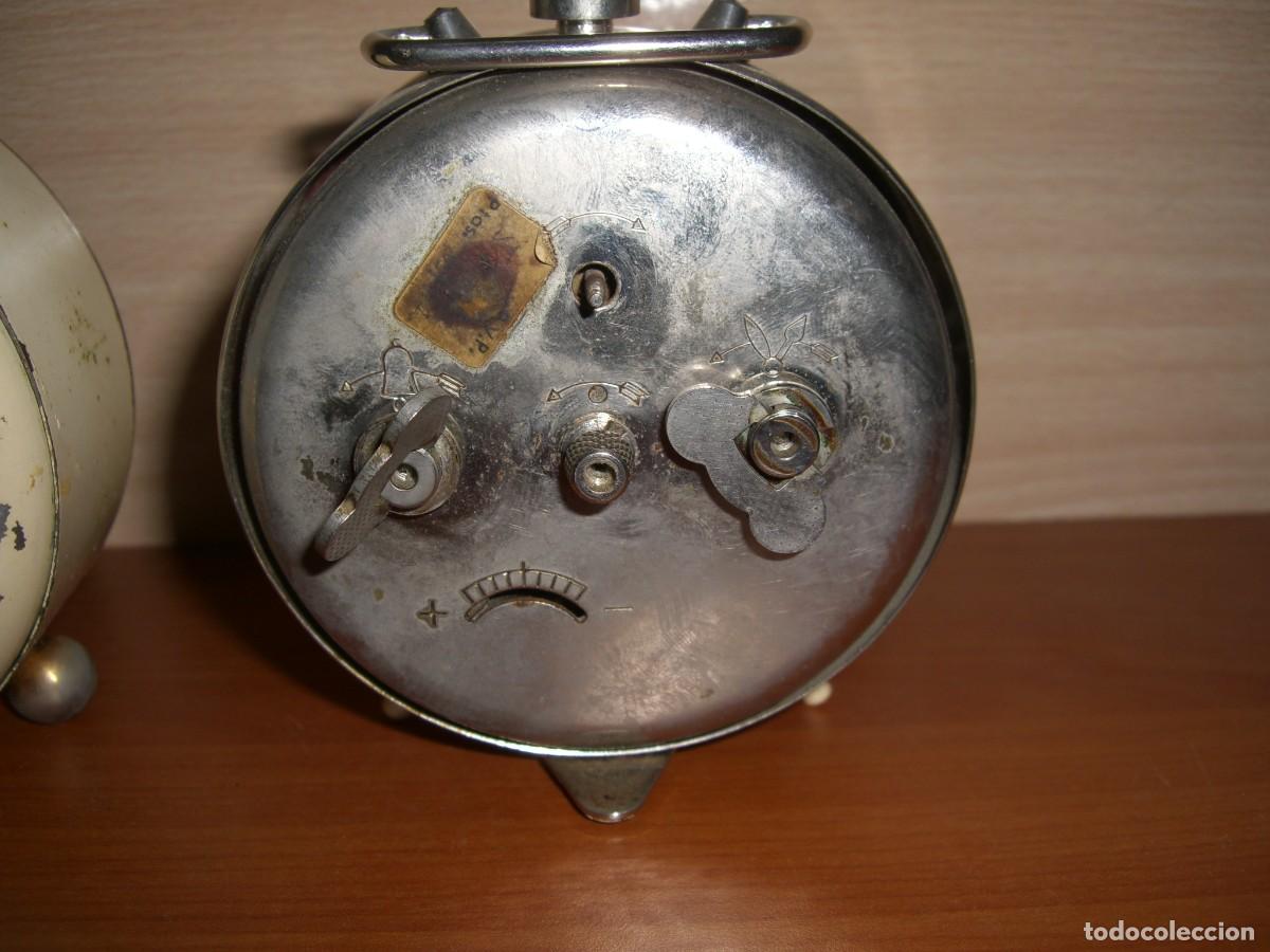 Despertadores antiguos: LOTE RELOJES DESPERTADORES - Foto 7