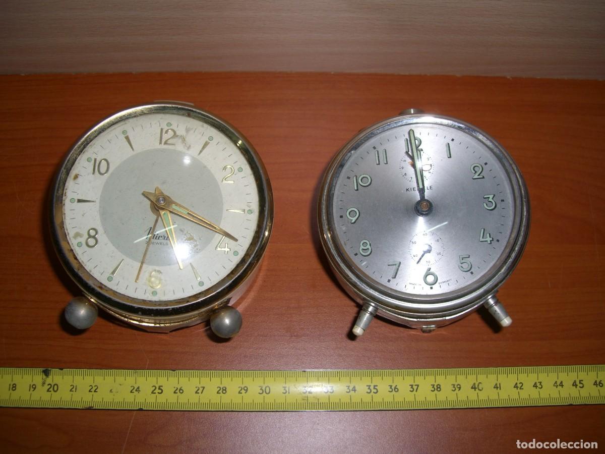 Despertadores antiguos: LOTE RELOJES DESPERTADORES - Foto 10