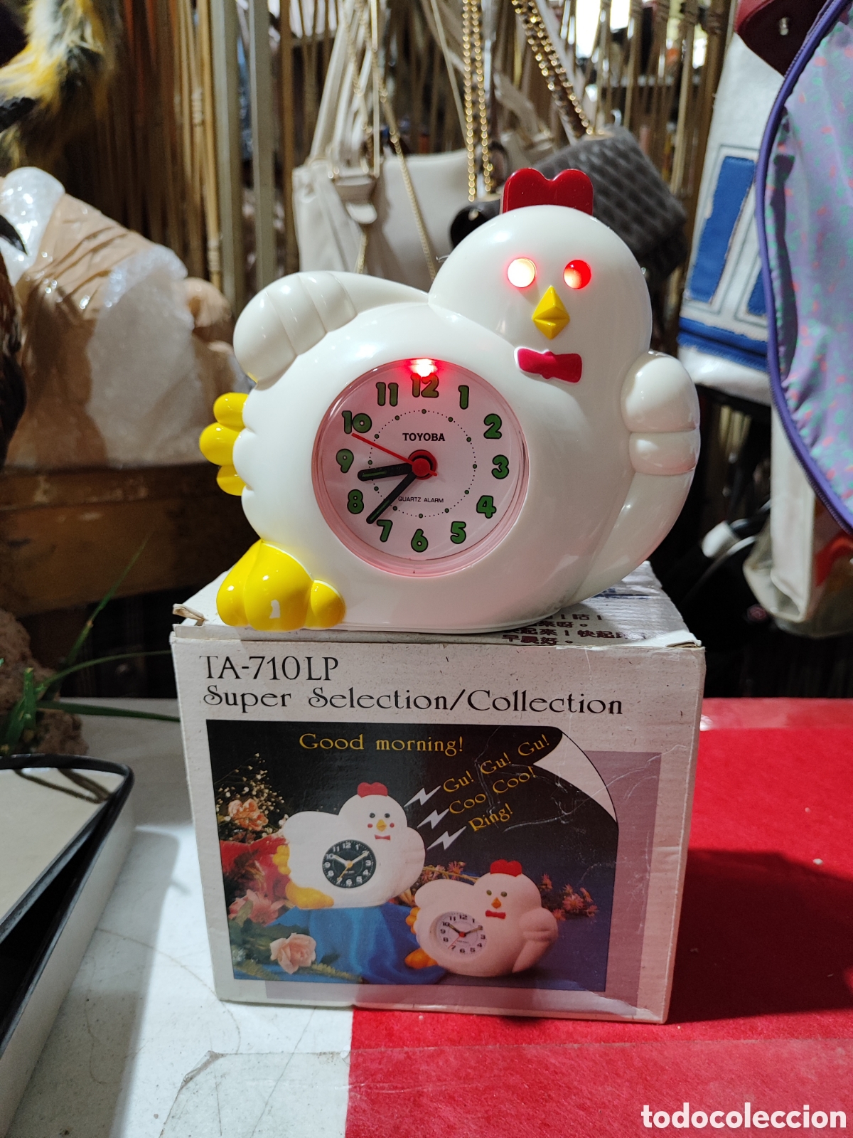 Old Alarm Clocks: Gracioso reloj despertador GALLINA EN CAJA LEER MUY BIEN LA DESCRIPCI&Oacute;N
