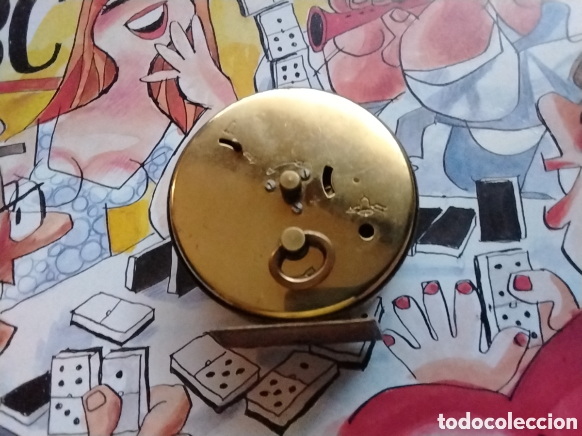 Despertadores antiguos: RELOJ DUWARD DESPERTADOR A CUERDA - Foto 2