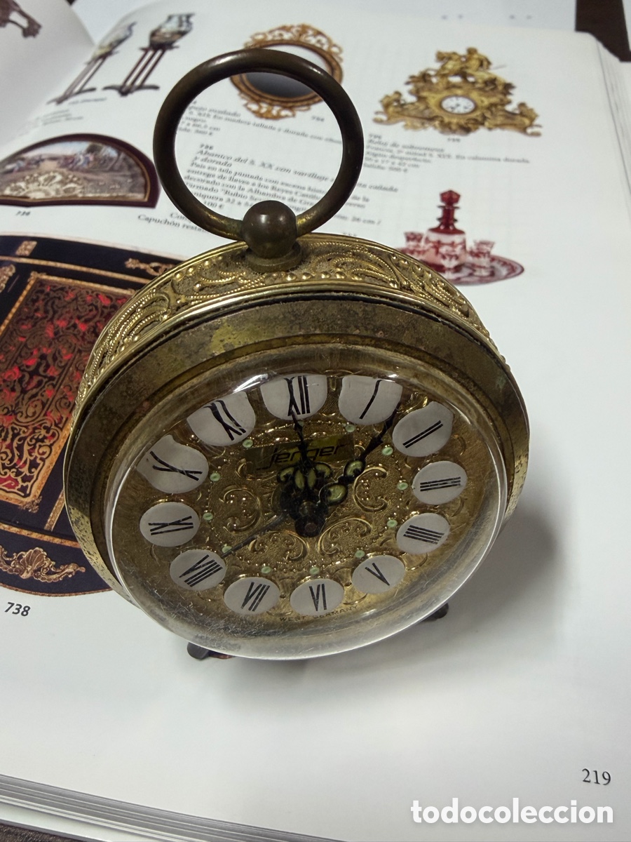 Despertadores antiguos: Reloj Despertador Antiguo Jaeger West Germany